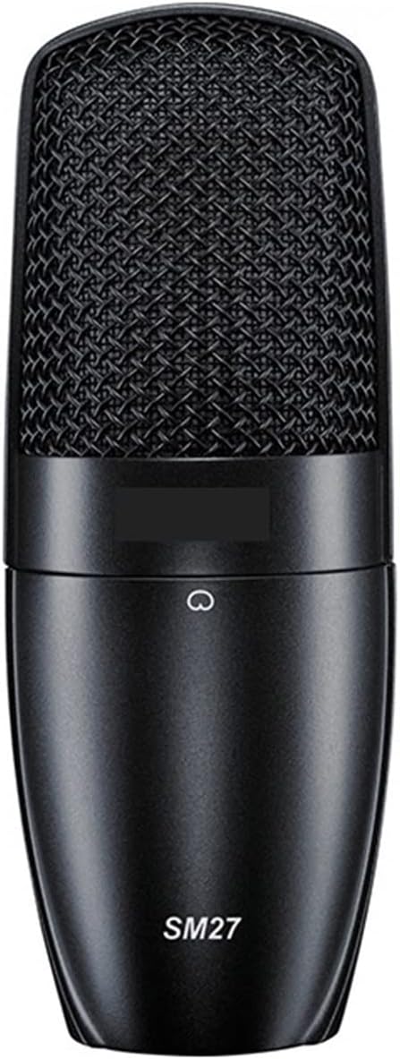 CELEUS Microphone SM27 Cardioid Dynamic Microphone Studio Selectable Frequency Response Microphone for Live Stage Recording Podcasting Wireless Microphone