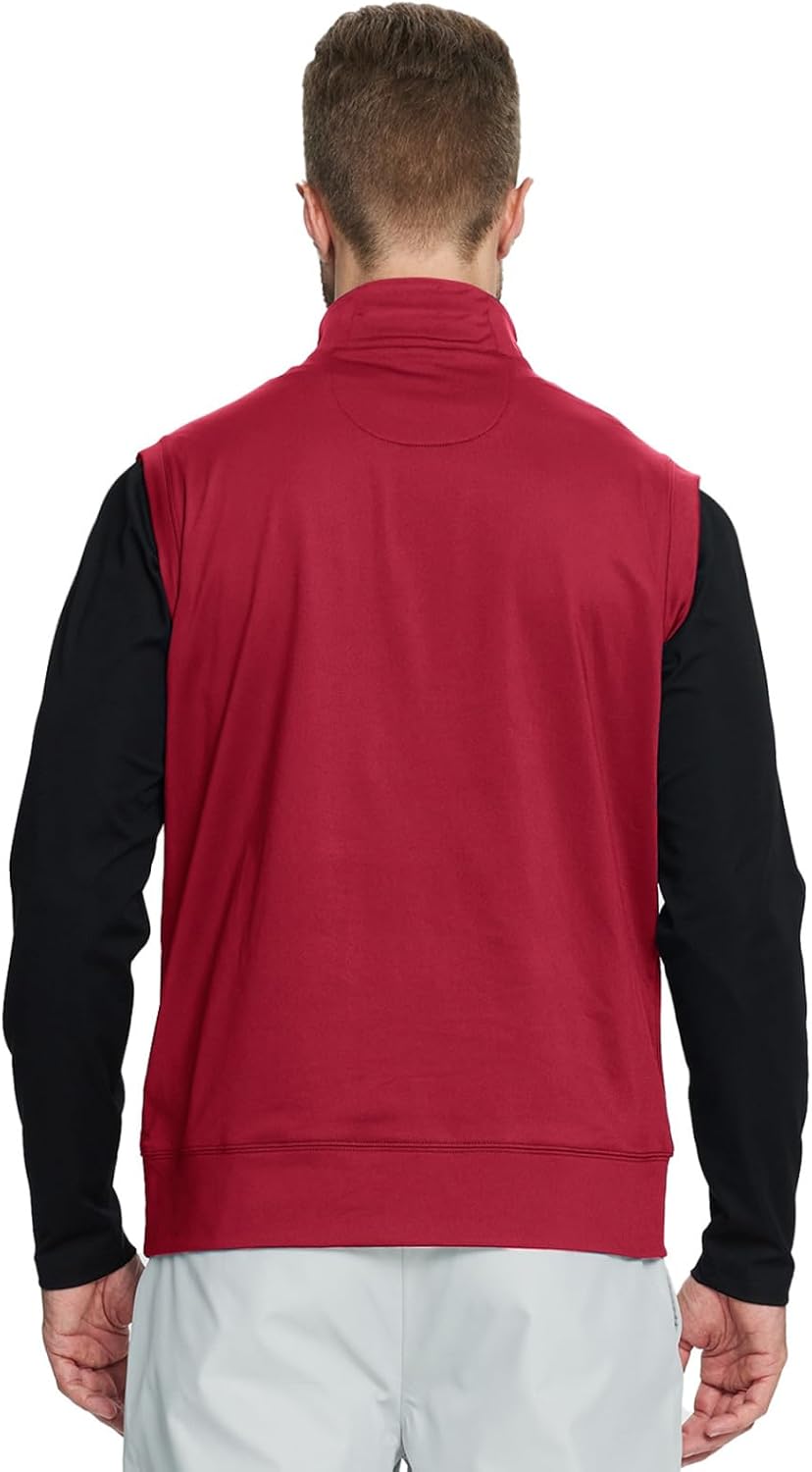 M MAELREG Golf Vests For Men Dry Fit Lightweight Moisture Wicking Performance Sports Breathable Golf 1/4 Zip Pullover Men - Image 4