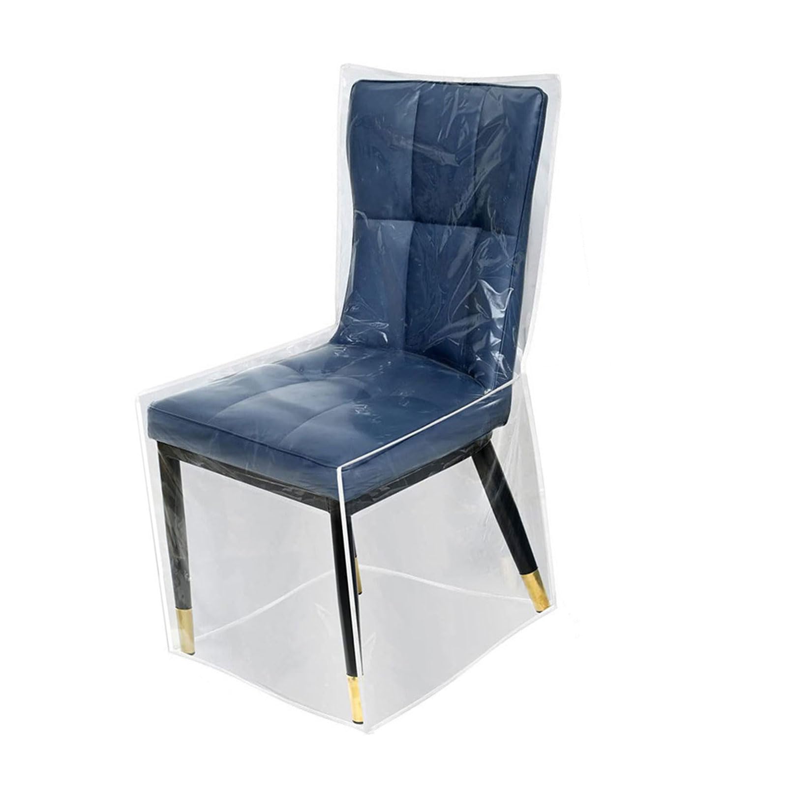 Mllepjdh PVC Chair Protector Sleeve Optional Length for Various Chair Types Guard for Dining Room Slipcover Protector