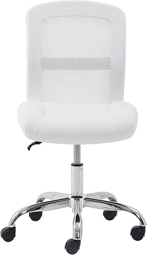 Miniatura 5 de MIHAL Silla de oficina con respaldo de malla color blanco 2022