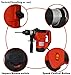 Rotary Hammer Drill - 1-1/2 Inch SDS-Plus 12.5 Amp Heavy Duty Rotary Hammer Drill with Vibration Control & 3-Mode Operation | Tool Set with Drill for Concrete Masonry and Metal Red