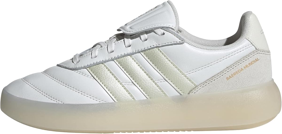 adidas Womens Barreda Mundial Lace Up Sneakers Shoes Casual - White