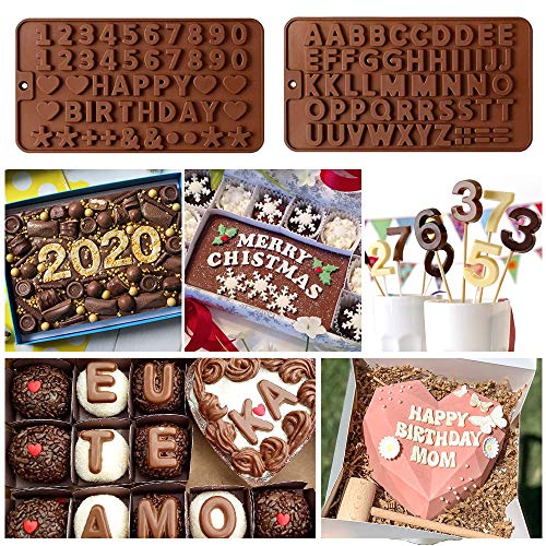 image for Oscenlife Diamond Heart Shaped Mousse Cake Mold Trays, 8.7 inch Silico