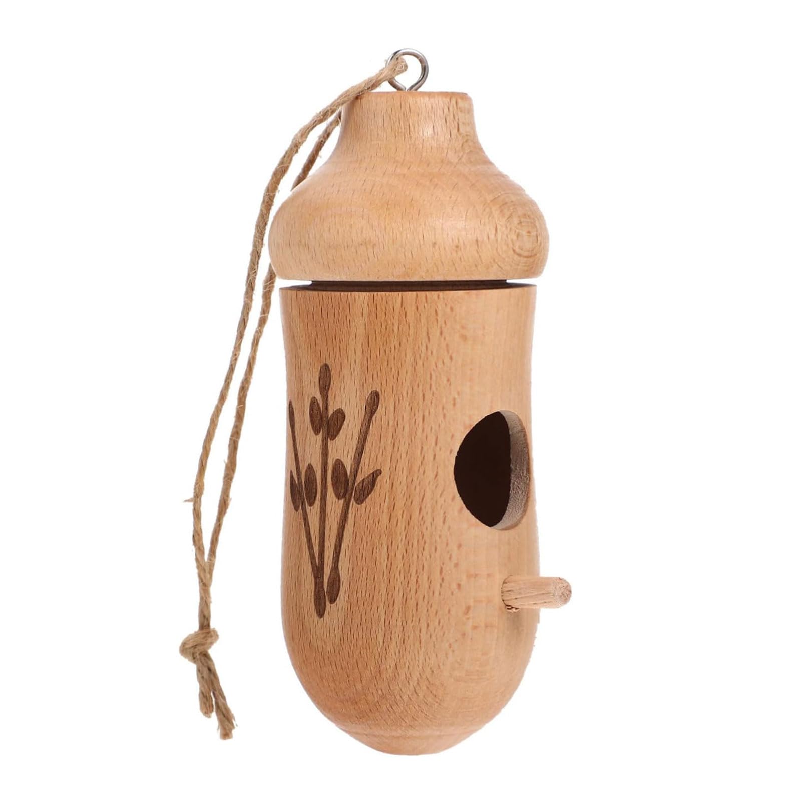 1pc Holz Vogel Feeder Tauben Beweis Hängen Kolibri Feeder Automatische Vogel Feeder für Außerhalb Garten Hof Dekoration