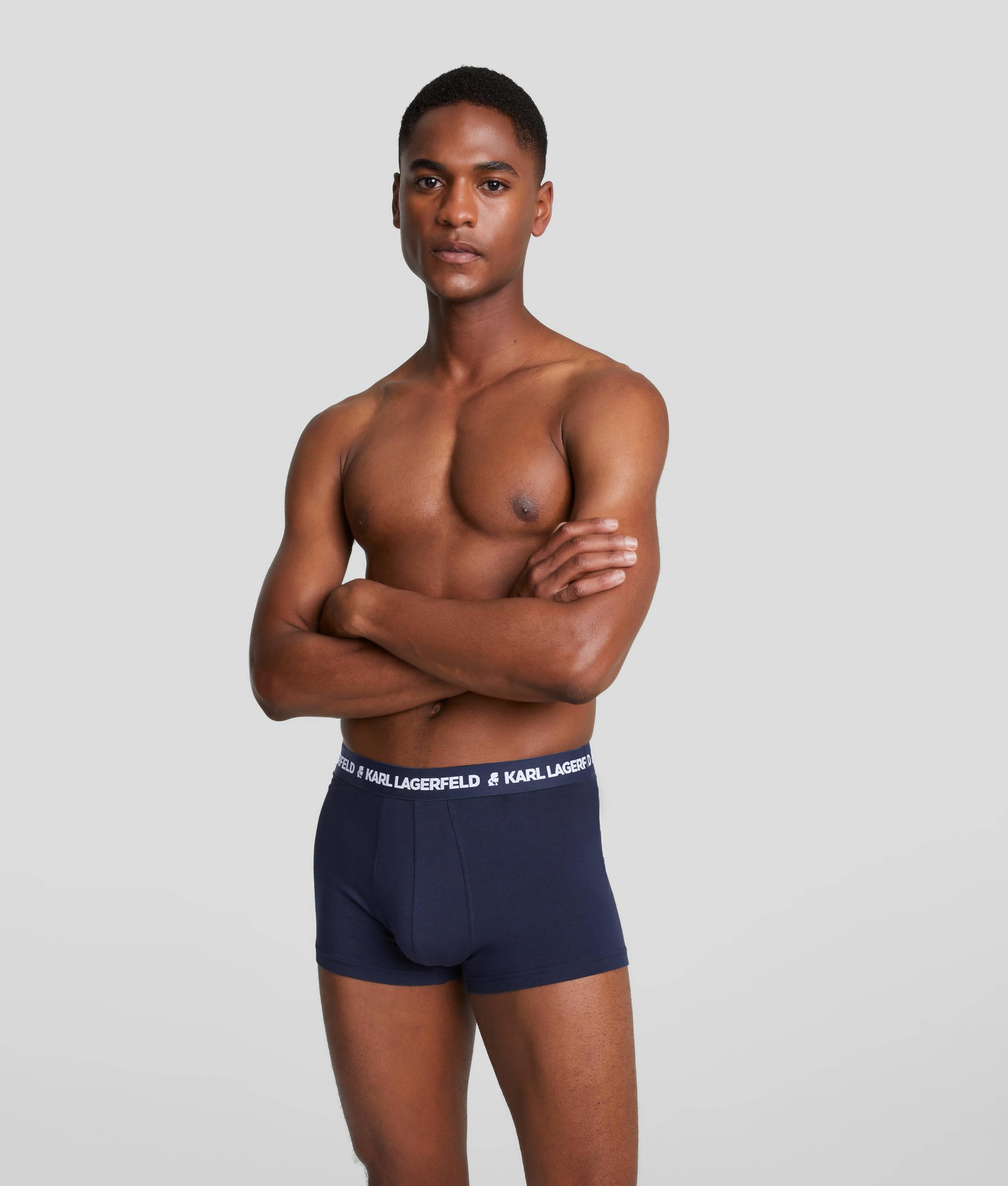 Karl Lagerfeld Herren Logo Trunk Set (3 Pack)