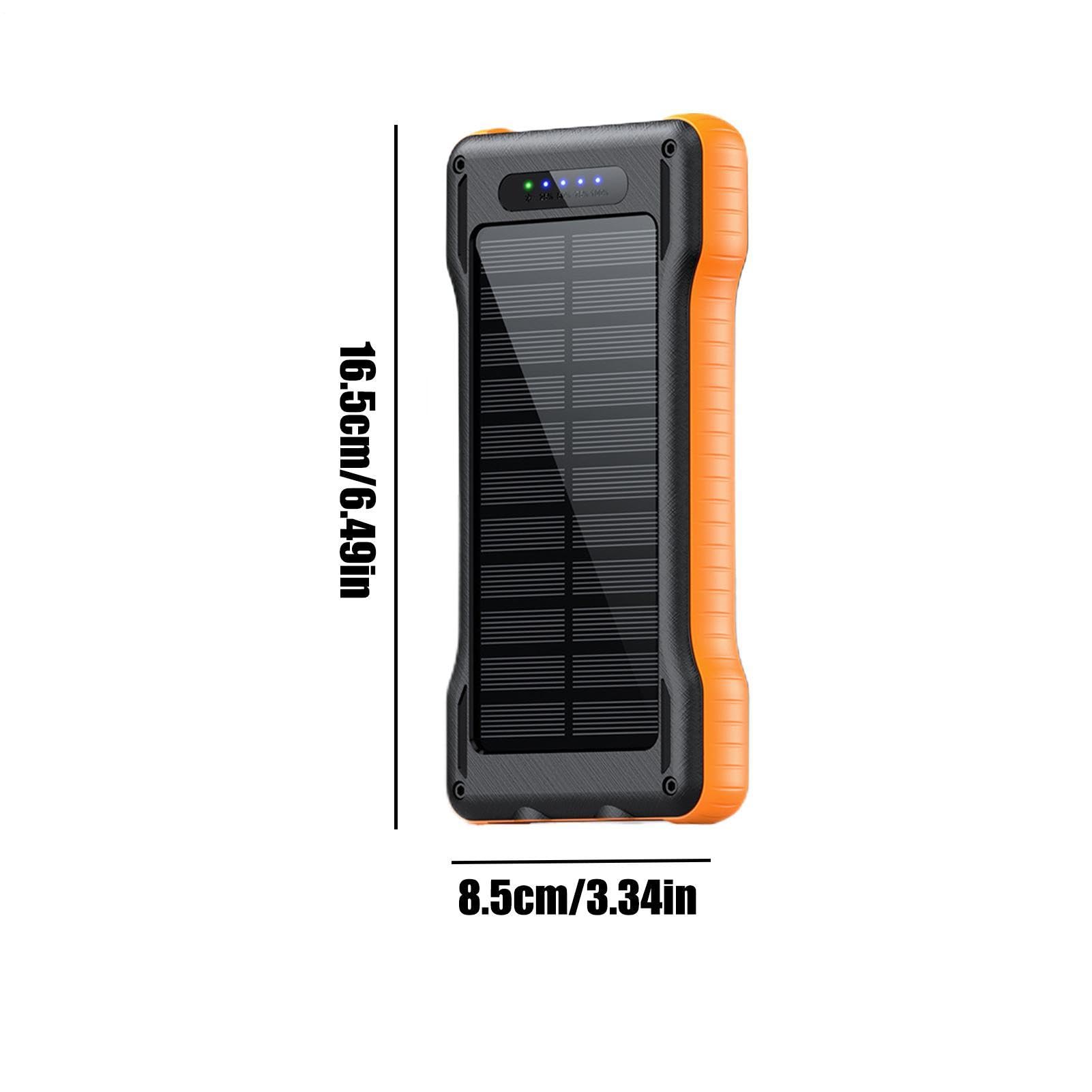 Chargeur solaire portable batterie externe camping 10 000 mAh