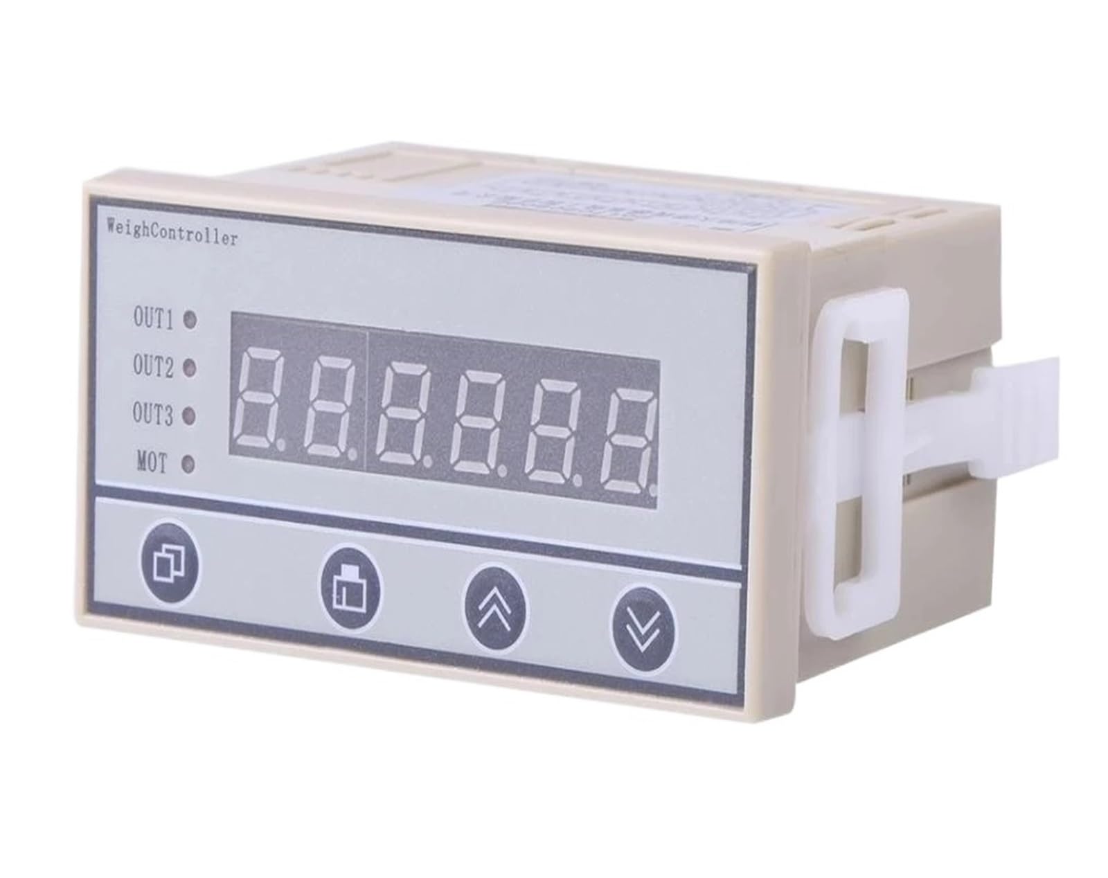 Indicateur de cellule de charge de haute précision avec affichage 6 chiffres