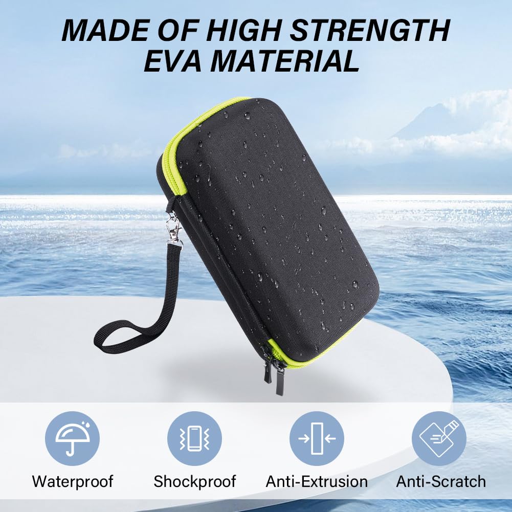Etui na Philliips O Blade QP2520/30/70/90, QP2620/30, QP2724, QP2824/30/34, QP6550 pokrowiec ochronny na golarkę elektryczną, twarda obudowa EVA z gąbką