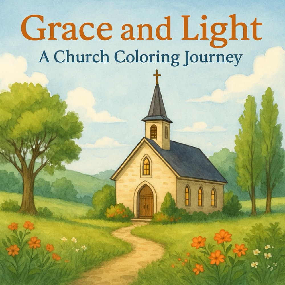 Grace and Light: A Church Coloring Journey