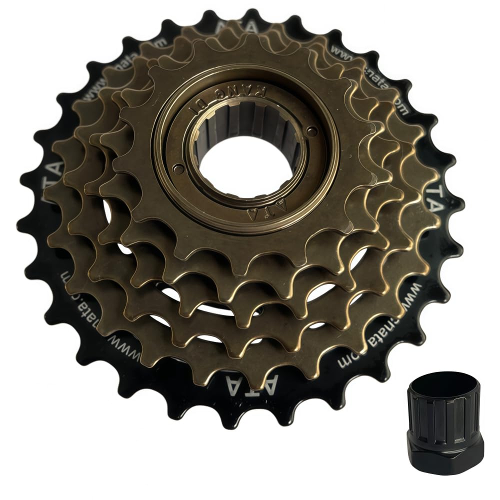 6/7/8 Gang Freilauf für Mountainbikes und Falträder, Aluminium, Universal Drehpositionierung