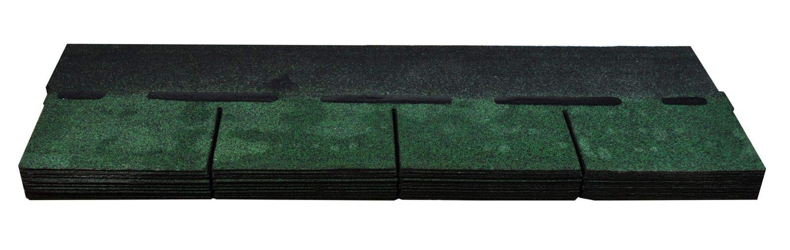Tegole canadesi rettangolari. Confezione da 2,32 mq - 16 tegole (Vede)