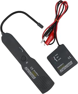 Cable Finder Tone Probe Tracer, Anti-Interference Wire for Automotive Short Open Circuit Testing, 9-42V Metal ABS Repair
