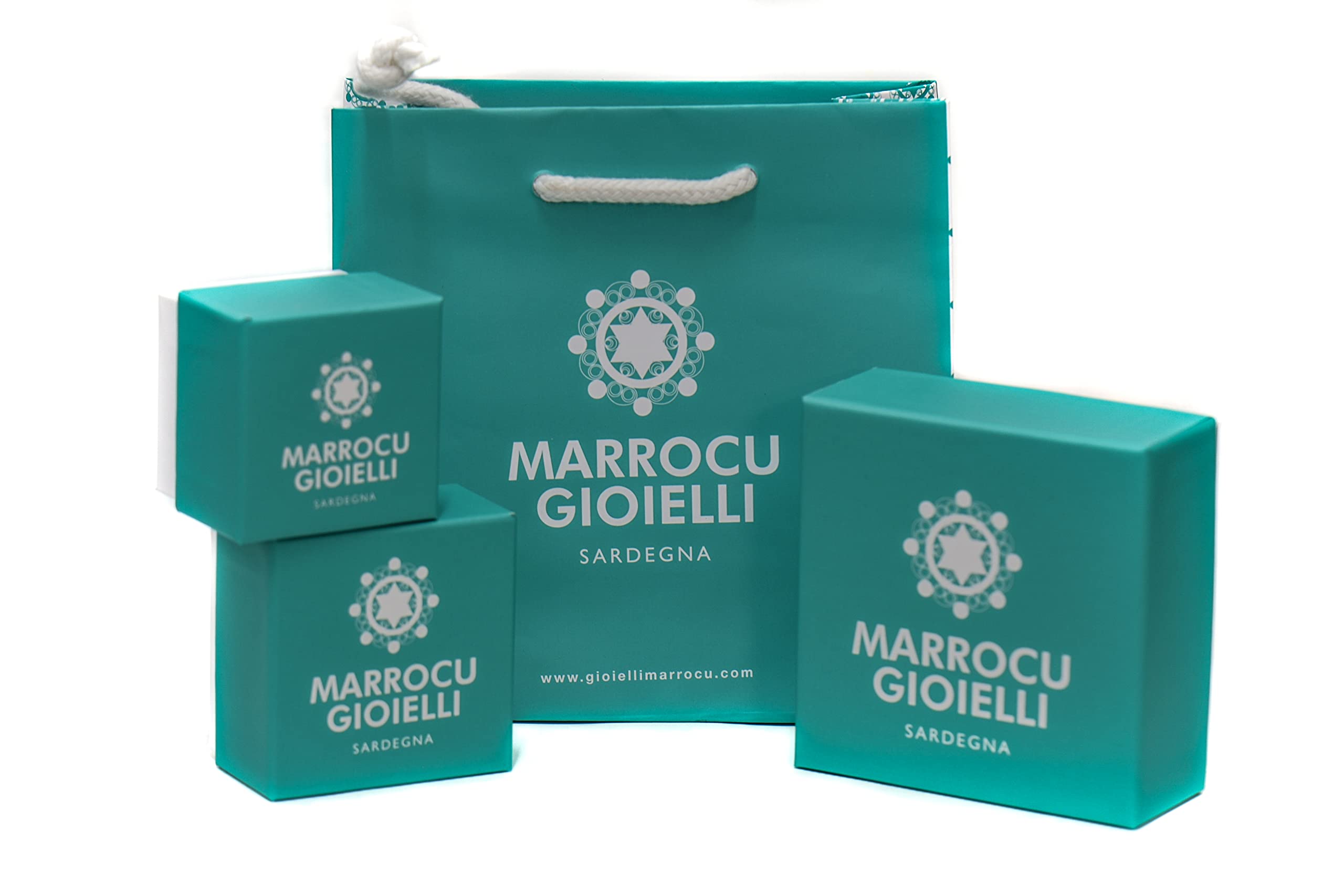 Girocollo Tre Bottoni Campidanesi Argento 925 con Cristallo Rosso