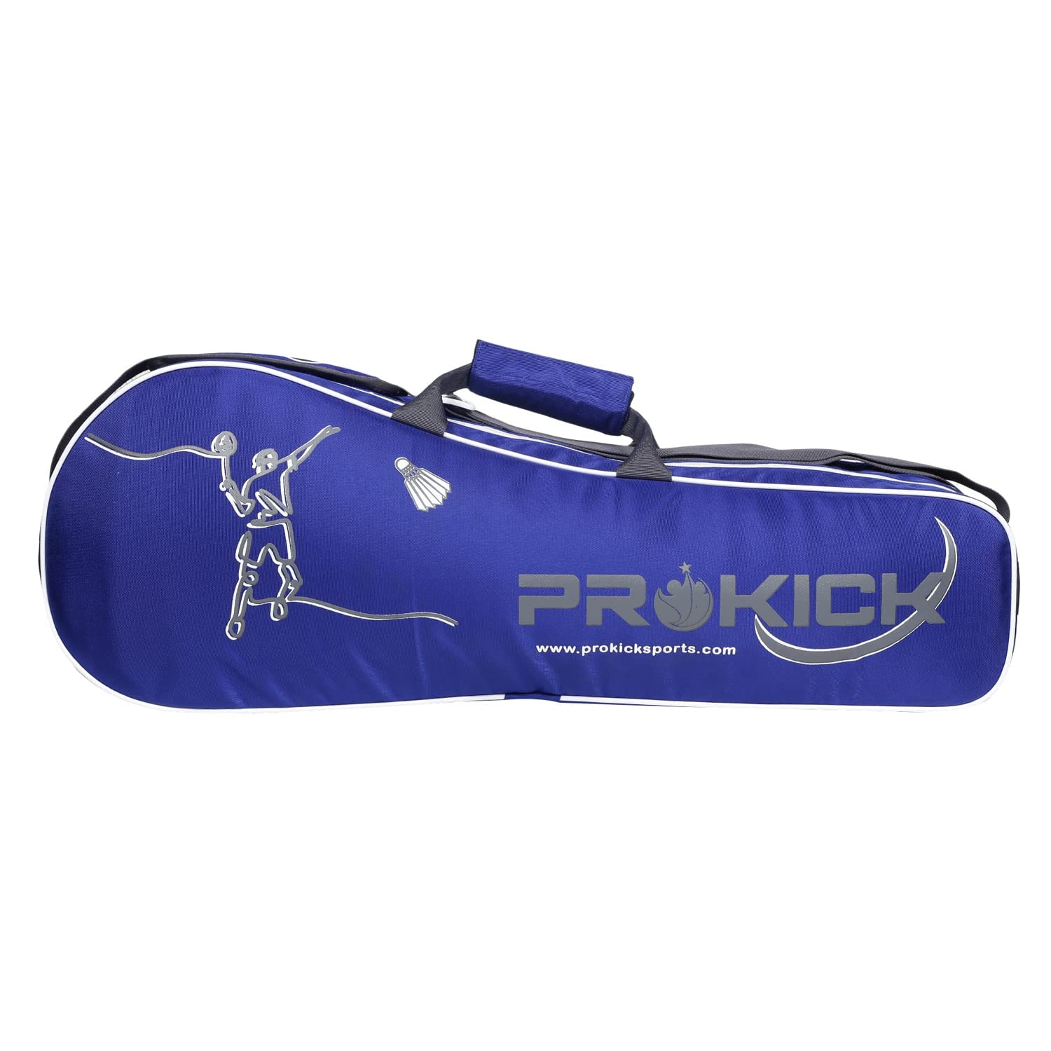 Prokick Legend Badminton Kitbag with Double Zipper Compartments - Royal Blue (B09KM352D1) Amazon Price History, Amazon Price Tracker