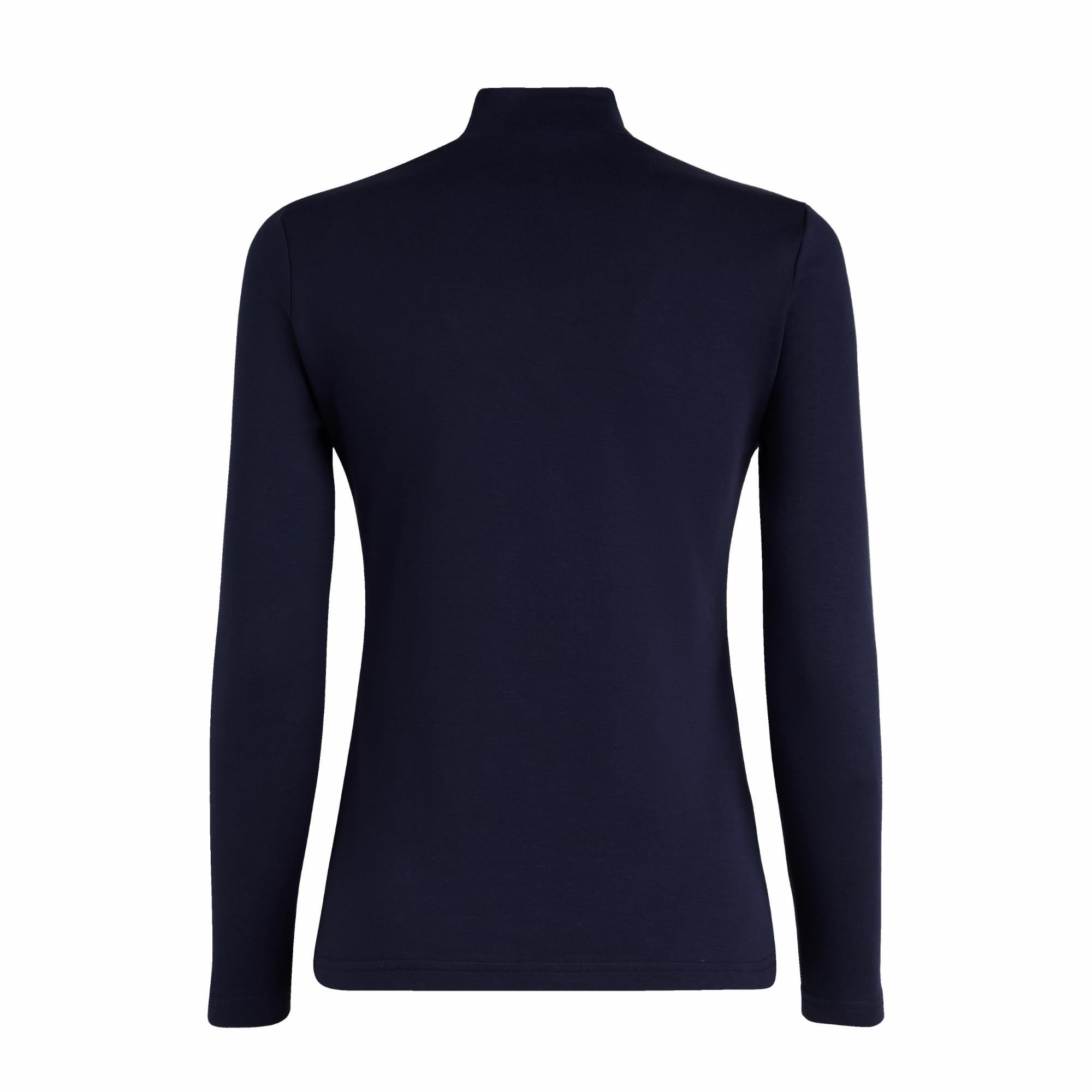 LIABEL Lupetto Donna Manica Lunga Caldo Cotone (2 Pezzi), Dolcevita Collo Alto vestibilità Perfetta, Calore e Comfort, Soffice al Tatto