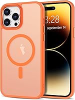 Vista 70 de Anuck - Funda magnética para iPhone 11 compatible con MagSafe, carcasa trasera mate translúcida dura, borde de TPU, delgada, resistente a impactos