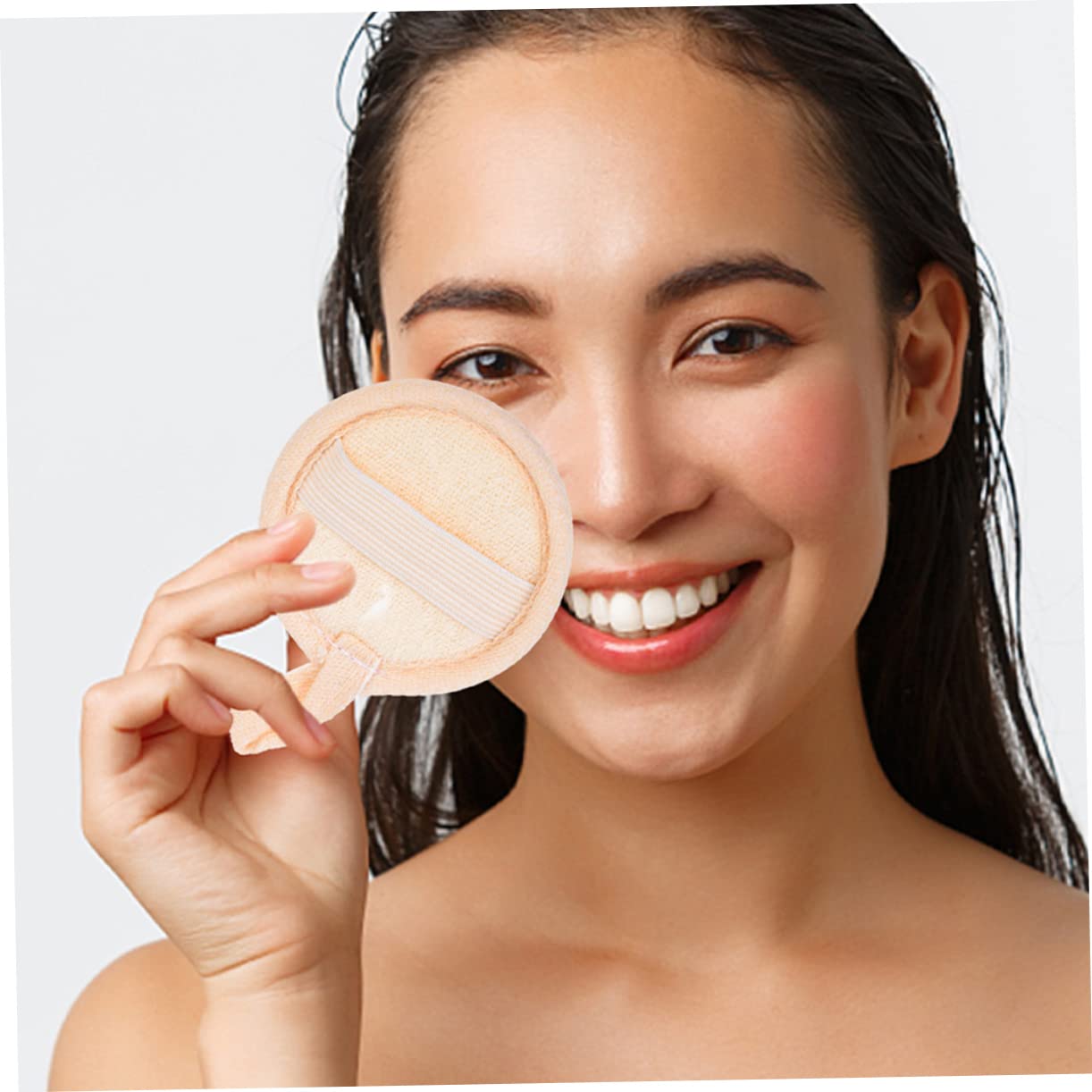 minkissy 40pezzi Spugne Esfolianti Luffa Naturale Per Viso Tappetini Esfolianti Morbidi e Riutilizzabili Per Della Perfetti Per Bagno e Spa
