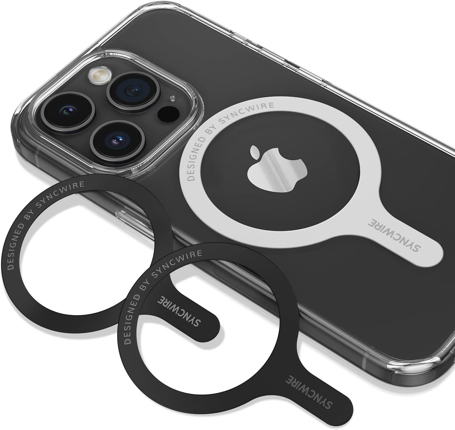 ESR pour Anneau Magnétique Compatible avec MagSafe, Lot de 4 Anneaux