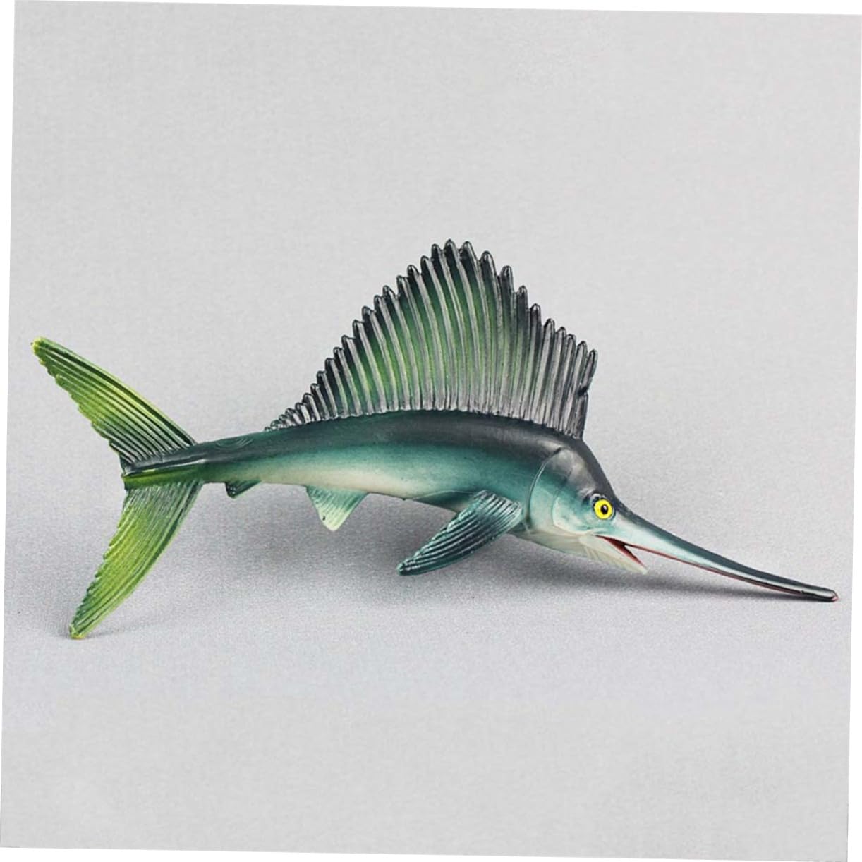HEMOTON Schwertfisch Spielzeug Tiermodell Aus Kunststoff Simulationsmodell Für Kinder Ab 4 Jahren Meerestiere Spielzeug Für Rollenspiel Früherziehung Und Schreibtischdekoration