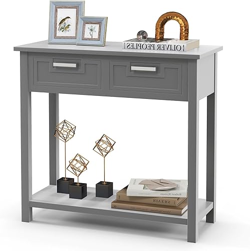 Miniatura 7 de Mesa consola de entrada, color blanco
