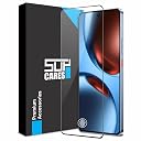 SupCares Tempered Glass for Realme GT 7, Realme GT 7T and GT 7T Dream Edition (6.78 Inch) With Installation Kit | 9H Edge to Edge Screen Protector | Black gallery image