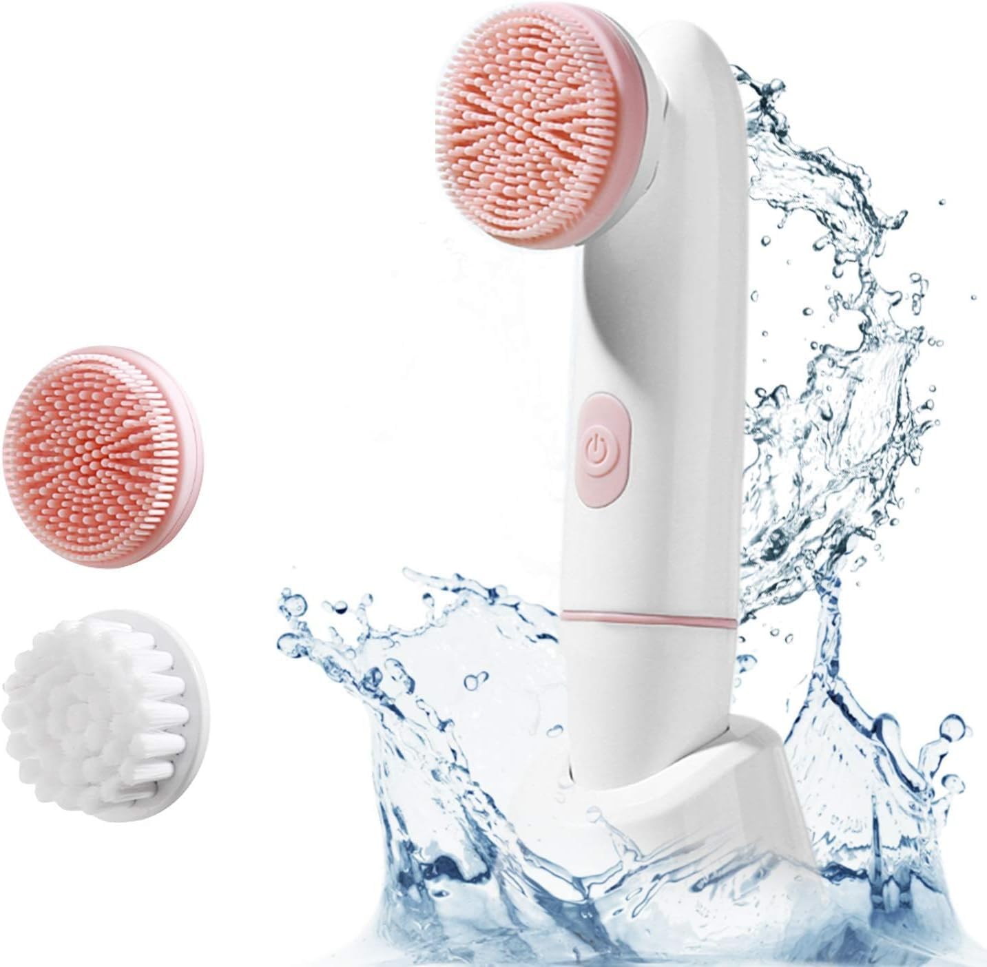 Sonic® Gezichtsreinigingsborstel, elektrische reinigingsborstel, siliconen, waterdicht IPX-7, dieptereiniging, voor alle huidtypes