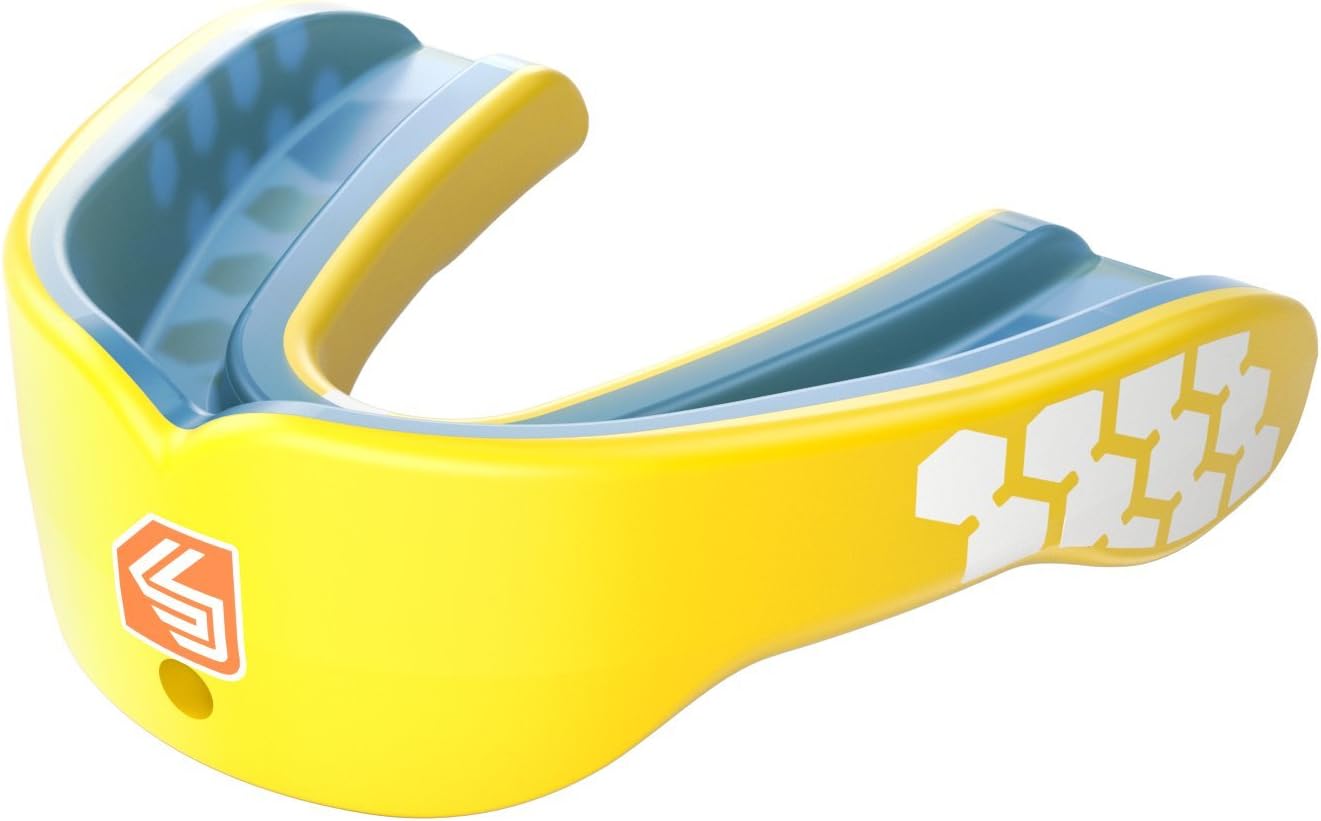 GelMax Power Mouth Guard- #1 Selling Sports Mouth Guard for Football, Lacrosse, Basketball, All Sports, Youth & Adult Sizes, Includes Helmet Strap