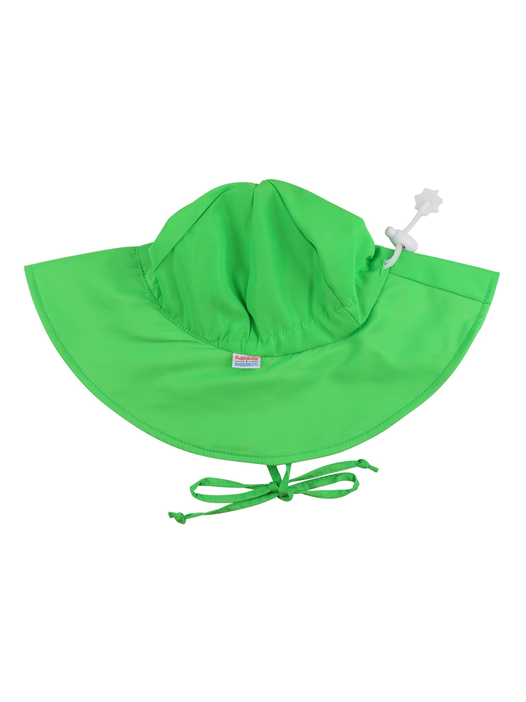 RuffleButts Baby Girls Floppy Wide Brim UPF 50+ - Baby Sun Hat