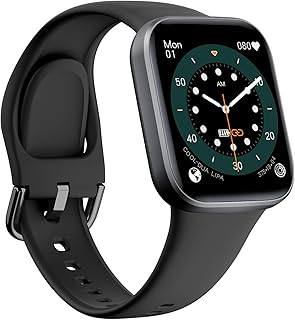 Muzaria Fitness Tracker, Fitness Watch with 24/7 Heart Rate Blood Pressure SpO2 Sleep Monitor, 1.83" Touch Screen Activity Tracker Pedometer Step Counter, Smart Watch for Women Men Android iOS