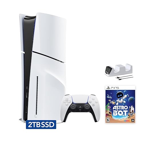 Hiding the PS5 Version of Crimson Desert? Studio Responds and PlayStation Provides Hands-On of 4 Hours 7 619Og9AlWQL. SX522 Sony PlayStation 5 Slim Disc 2TB SSD Edition Bundle with Astro Bot and C-Gamers Dual-Controller Charger - PS5 Upgraded with 2TB Ultra Fast SSD, White