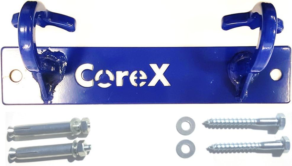 CoreMount Hook, Resistance Training Hook Mount, Gym Wall Mount, Gym Storage Hooks.