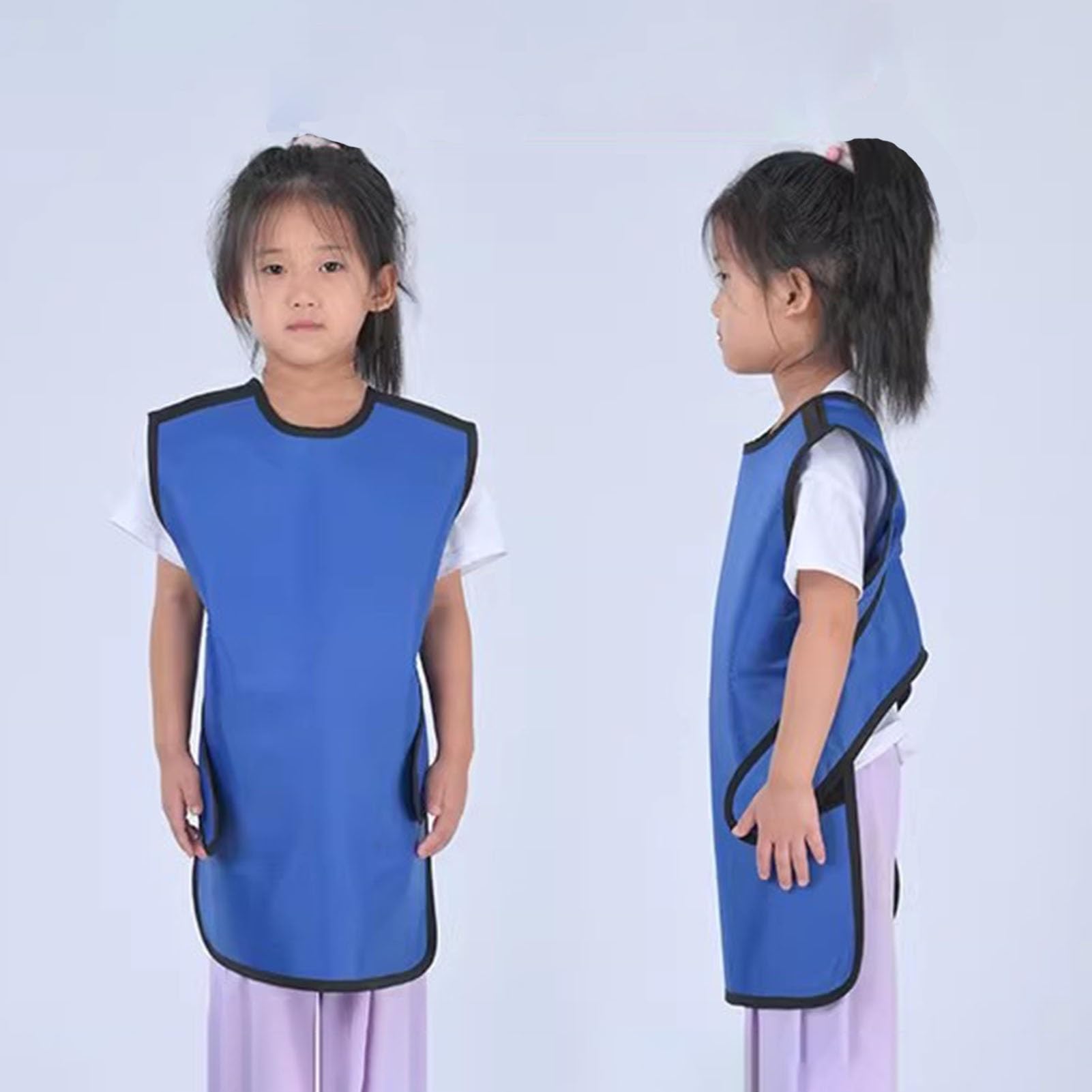 Tablier en Plomb Tablier en Plomb De Protection Contre Les Rayons X 0,5 Mmpb pour Enfants, Vêtements en Plomb De Radioprotection pour Les Cliniques Dentaires Et Médicales