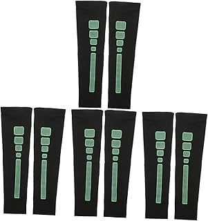 CLISPEED 8 Peças De Braço Esportivo De Basquete Manga De Braço Cinta De Cotovelo Para Esportes Basquete Cotoveleira Suporte De Cotovelo Para Treinamento Proteção Cotoveleira
