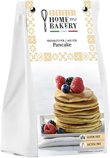 Babbi Gluten-Free Pancake Mix – Fluffy, Easy-to-Make, Non-GMO, All-Natural – Perfect for Celiac & Gluten-Free Diets – 14.1 oz