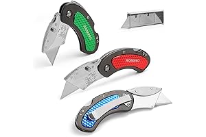 WORKPRO 3-piece Folding Utility Knife Set