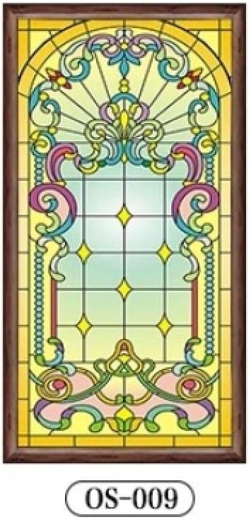 pannello in vetro colorato per finestra