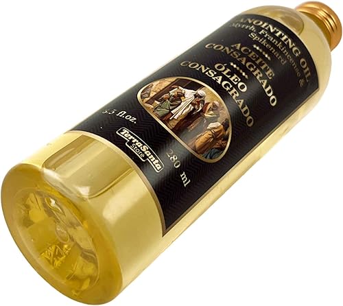 Miniatura 6 de Aceite esencial aromático esencial de unción perfume, incienso, mirra y espiga de incienso, 8.5fl.oz 9.5 fl oz, de Tierra Santa de Jerusalén,