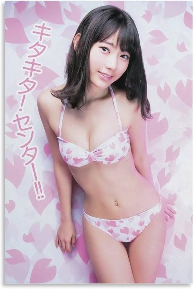 ビキニ姿の女性ポスター Amazon.co.jp: ポスター宮脇咲良ビキニセクシー写真アートパネル5