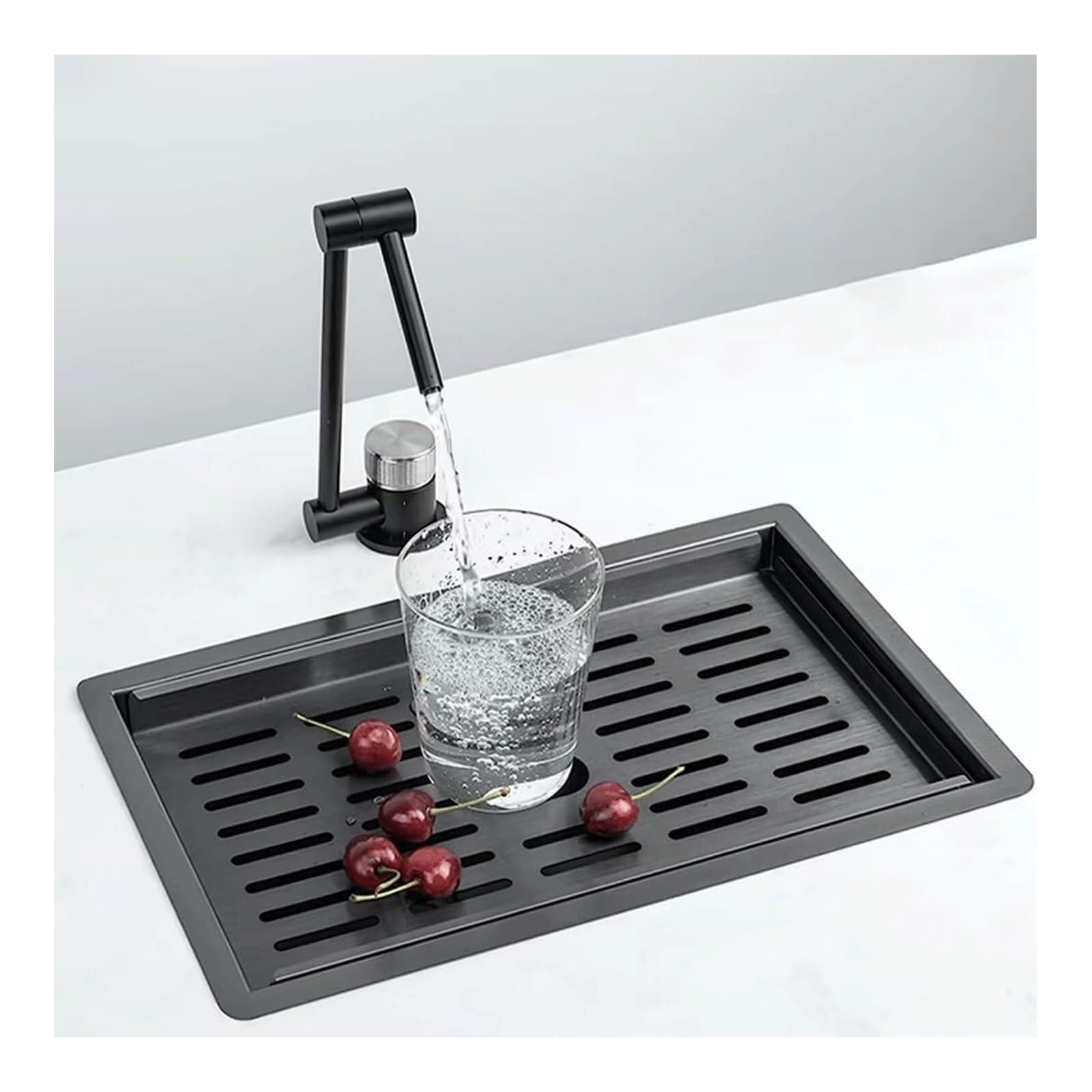 Sddpulse B Stainless Steel Kitchen Sink With Cover - Small Ar Sink, Single Owl Vegetable Asin With Accessories,-One Size