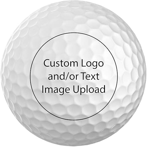 Pelotas de golf personalizadas, paquete de 3 pelotas de golf personalizadas con texto o logotipo para cargar imágenes impresas