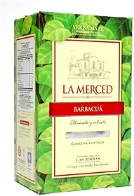 La Merced Barbacuá Yerba Mate, Cosecha Limitada, Sabor Ahumado e Robusto, 500g