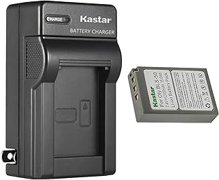 Kastar 1-Pack Battery and AC Wall Charger Replacement for Olympus BLS-50, PS-BLS50 Battery, Olympus E-P1, E-P2, E-P3, E-P7, E-PL1, E-PL1s, E-PL2, E-PL3, E-PL5, E-PL6, E-PL7, E-PL8, E-PL10 Cameras