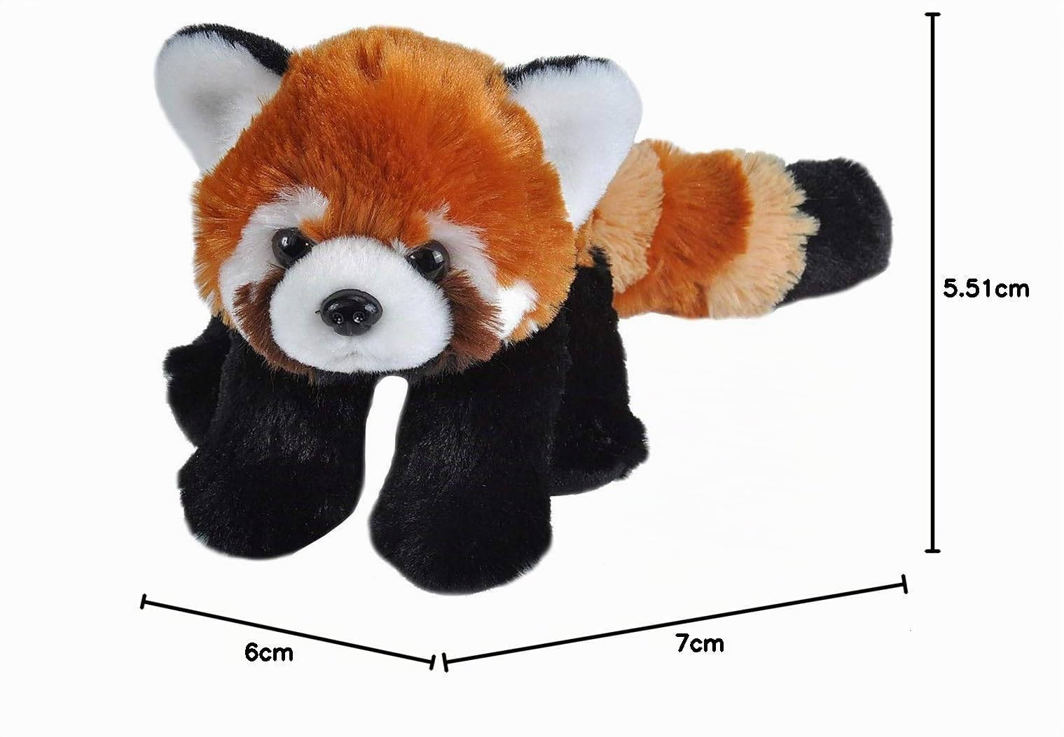 Wild Republic Cuddlekins Mini Red Panda Plush Animal 20cm Baby Gift Eco