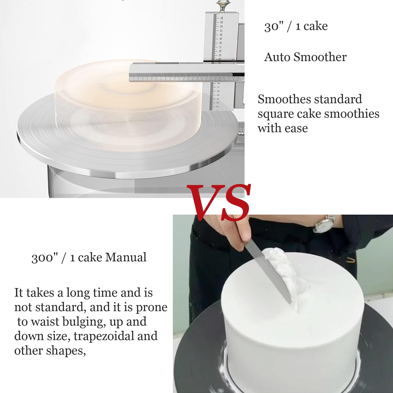 Backen Geburtstag Kuchen Werkzeuge Runde Kuchen Creme Verteilen Beschichtung Füllmaschine Kuchen Brot Creme Dekoration Streuer Glättung Maschine,Green