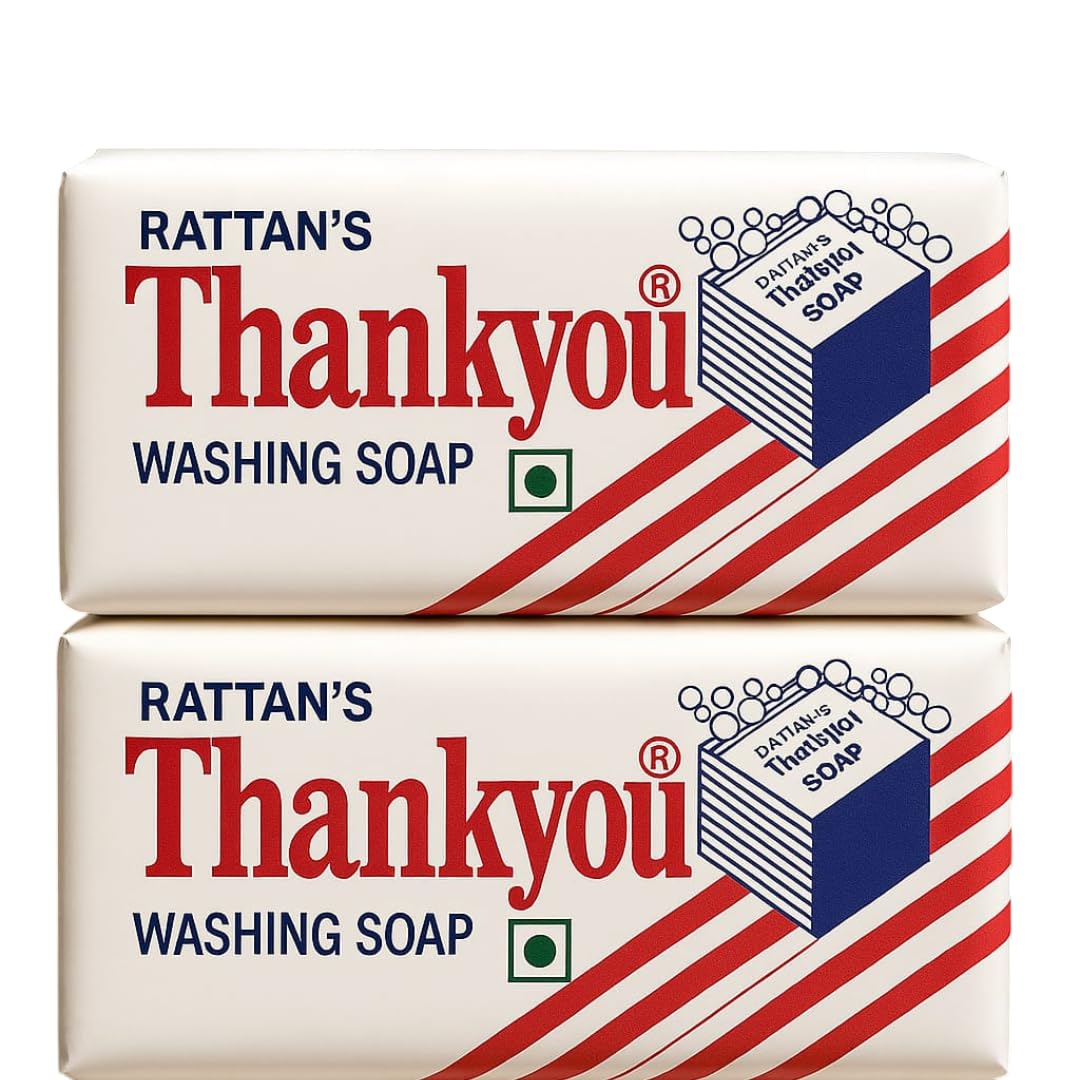 Rattan Thankyou Washing Soap 900g β Tough on Stains, Gentle on Clothes, Long-Lasting Bar for Everyday Laundry Use (2)