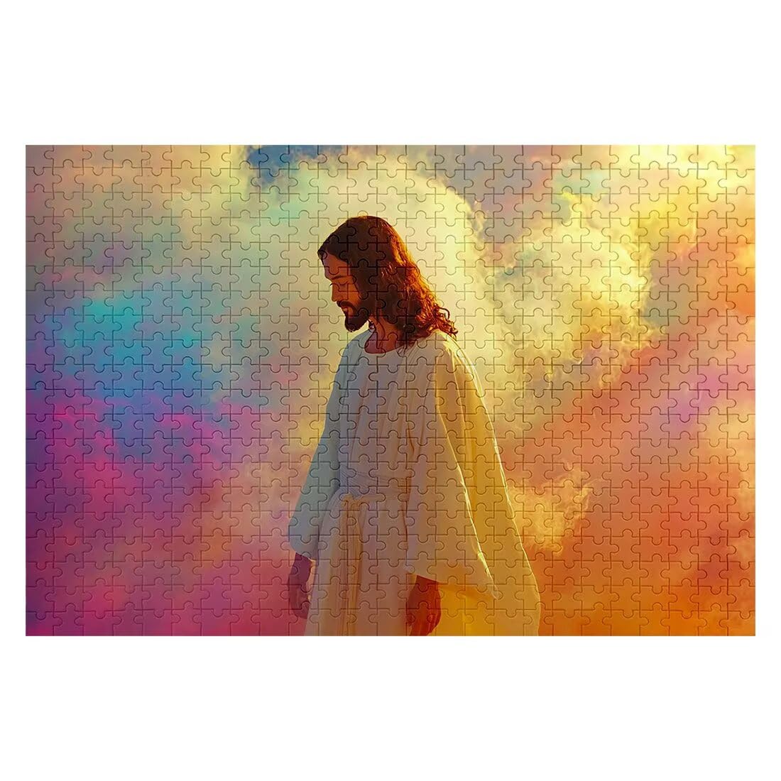 Puzzle 3000 sztuk Fantazyjne Puzzle dla dorosłych i całej rodziny Rozmiar 122 x 81 cm Wysokiej jakości opakowanie, klasyczne kreatywne rozrywki zabawne wyzwania do dekoracji świątecznych L-74