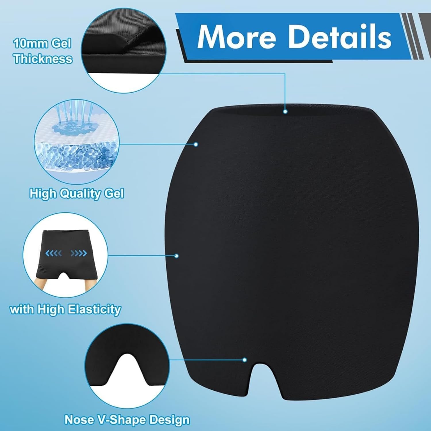 Sohansh Migraine Relief Cap β Cold Therapy Headache Relief Hat with Ice Pack | Reusable Cold Compress Head Wrap for Migraine, Sinus Pressure, Tension & Stress Relief | Soothes Puffy Eyes & Provides Instant Cooling Comfort- Multicolor (Pack of 1) 4