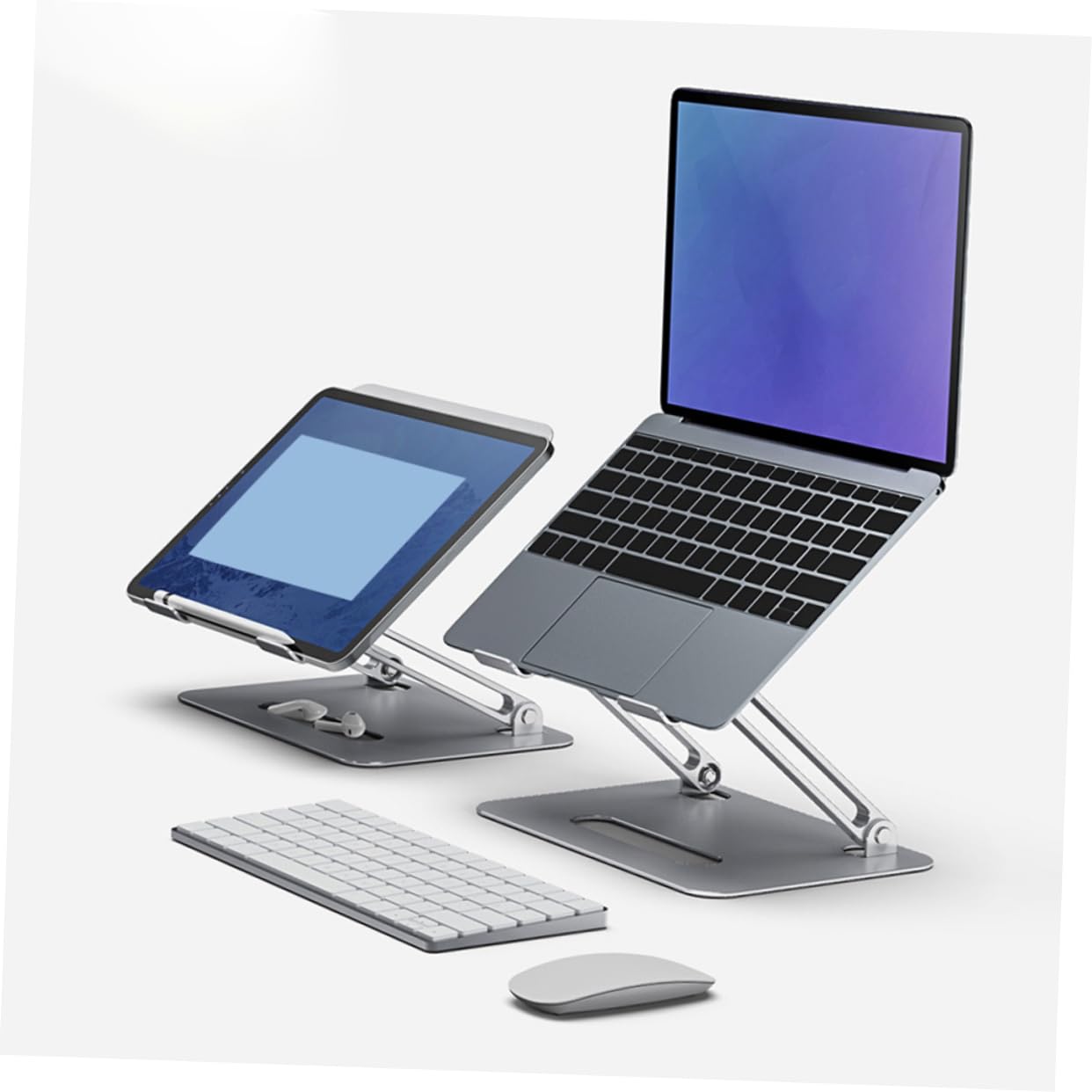 UKCOCO Support Ventilé Réglable pour Ordinateurs Portables Refroidisseur Gaming avec Double Ventilateur Compatible avec Laptops Jusqu à Stabilité Et Ergonomie Assurées