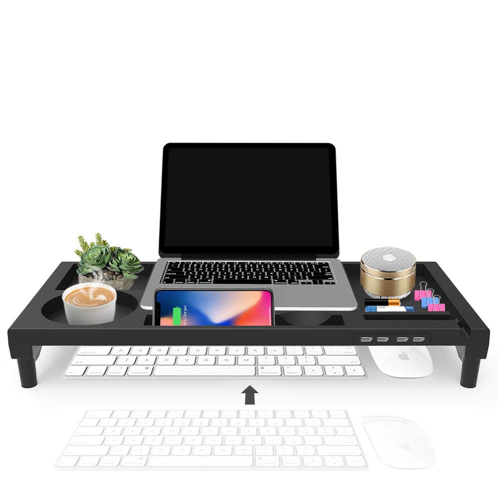 Buy Monitor Stand Riser, Dable Computer Storage Phone Stand Desktop