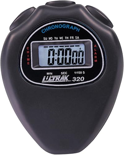 Ultrak 320 Cronómetro de sincronización dividida acumulativa, negro